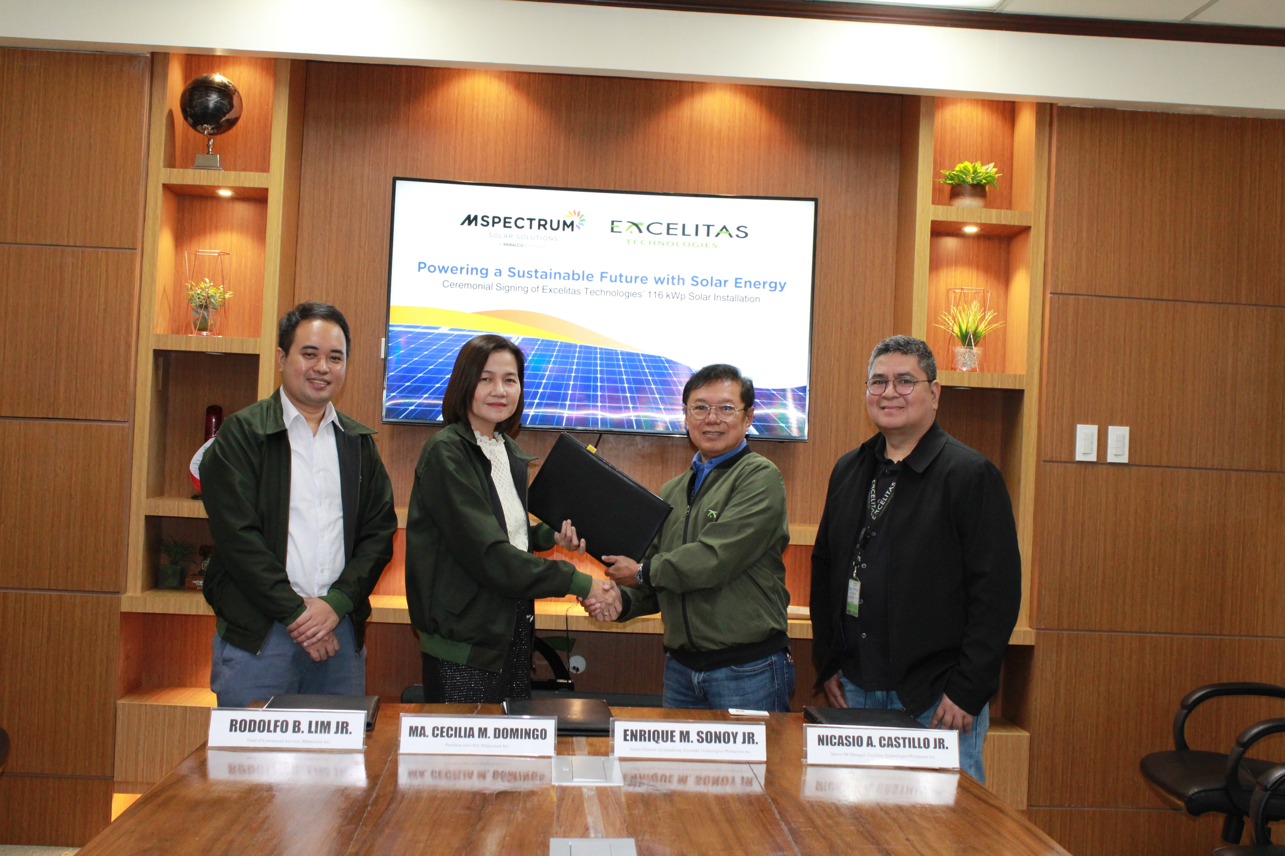 MSpectrum teams up with manufacturing firm for new solar rooftop project in Laguna